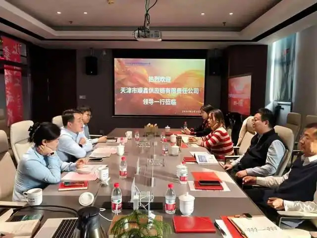 順鑫供應鏈赴友發鋼管集團考察交流 共謀建材供應鏈協同發展新路徑